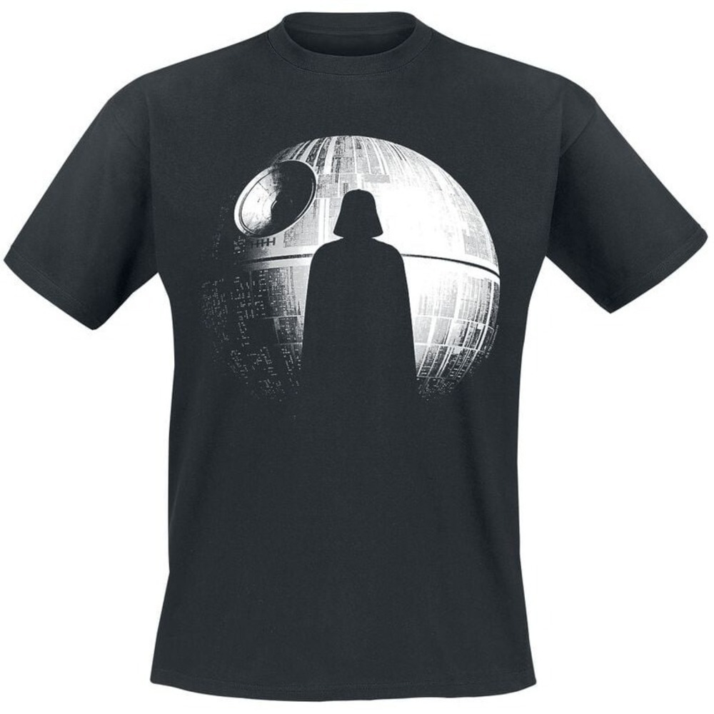 Rogue One Death Star Silhouette Star Wars Retro Fan T-Shirt